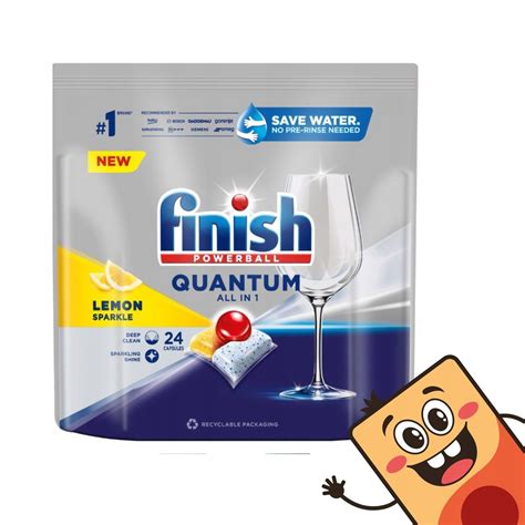 Finish Quantum Kapsu Ki Do Zmywarki Lemon Szt Allegro Pl