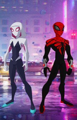 Ghost And New Spiders Spider Gwen Ghost Spider X Male Oc On Hold