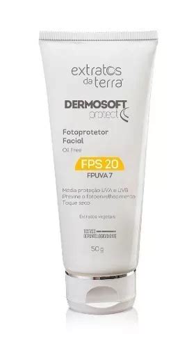 Creme Fotoprotector Facial Fps Extratos Da Terra Dermosoft Protect