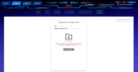 ONV Backstage Management System - Onv