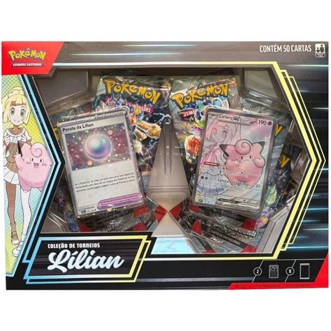 Coleção De Torneios Lilian - BOX POKEMON - COLECAO DE TORNEIOS LILIAN - COPAG | Shopee Brasil