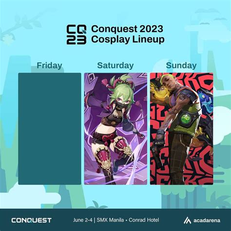 Naos Calii On Twitter Late But Heres My Cosplay Lineup For