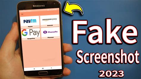 How To Make Phonepe Gpay Amazonpay Fake Screenshot Fake Paytm