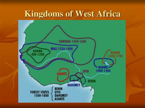 West African Kingdoms Map