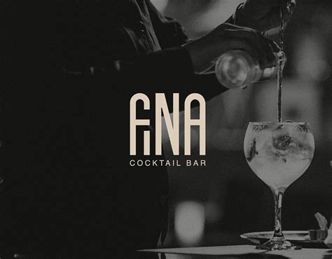 FINA Cocktail Bar Branding Social Media Project Cocktail Bar