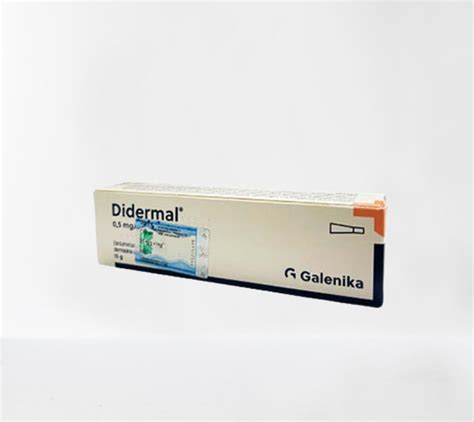 Didermal 0 5mg 1mg G Mast 15g 9745 Shemo Pharm