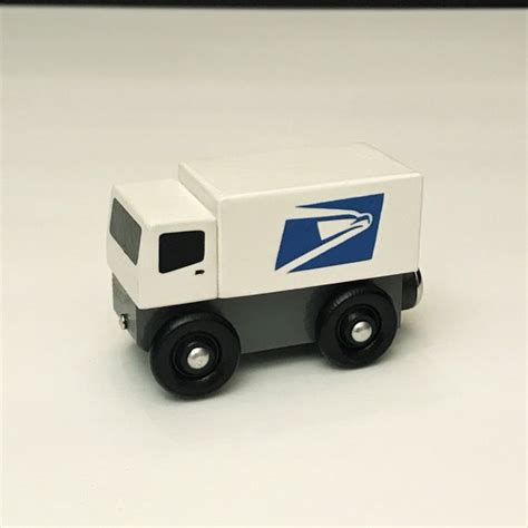 Wooden Toy Vehicle USPS Truck / Delivery Mail Truck | Etsy