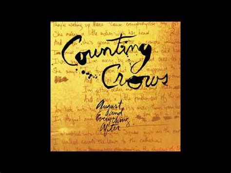 Counting Crows Round Here Audio Youtube