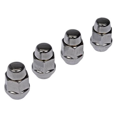 Dorman 711 305 Chrome Cone Seat Acorn Bulge Lug Nuts