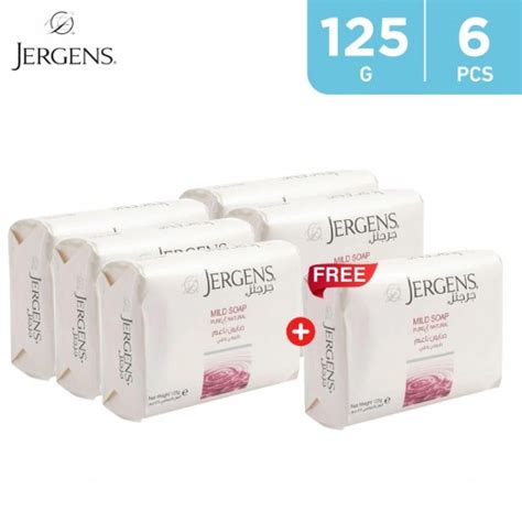 Buy Jergens Mild Soap 125 G 5 1 Free توصيل