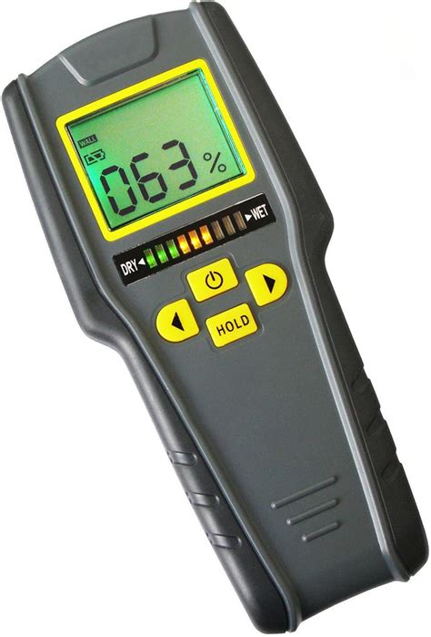 General Tools Professional Digital Pinless Moisture Meter With Backlit