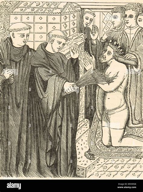 Download This Stock Image King Henry Ii Doing Public Penance At The