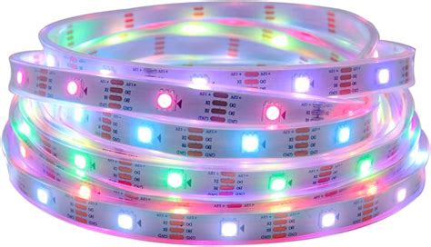 Loamlin Ws Tira Led Rgb Direccionable Individualmente Actualizado