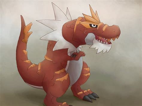 Tyrantrum Pok Mon Image By Boshy Zerochan Anime Image