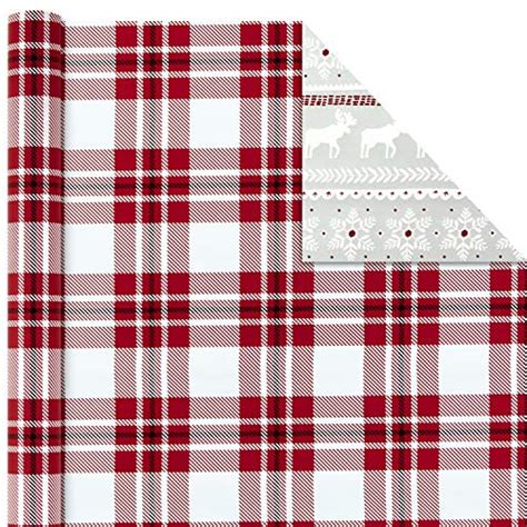 Hallmark Holiday Reversible Wrapping Paper Bundle