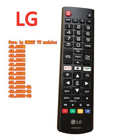 LG TV Remote Control Replacement AKB75095307 AKB75095303 Compatible LED