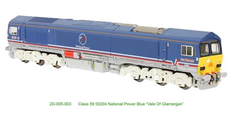 Dapol N Gauge Class 59 Livery Samples Revealed