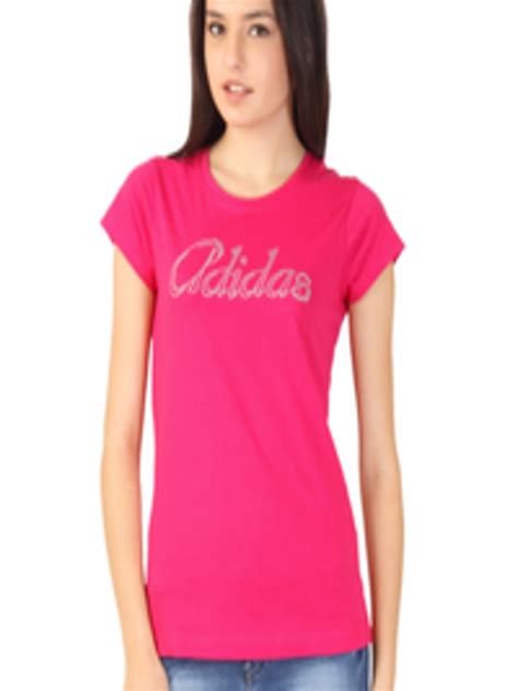 Buy Adidas Women Pink T Shirt Tshirts For Women 82274 Myntra