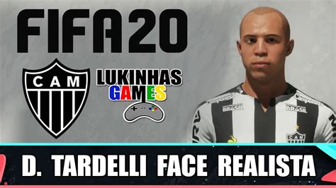 FIFA 20 DIEGO TARDELLI ATLÉTICO MINEIRO FACE REALISTA LOOK