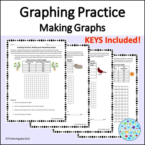 Science Graphing Worksheets