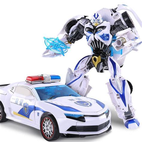 Большой робот-трансформер БамблБи / BumbleBee 2.0 Police купить на OZON ...