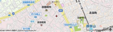 東京都大田区田園調布本町5の地図 住所一覧検索｜地図マピオン