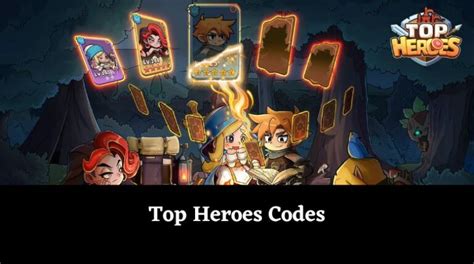 Top Heroes Codes January 2025 [updated] Mrguider