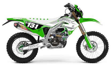 kit déco enduro KAWASAKI NG kit déco