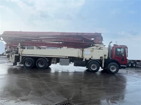 Sold M Putzmeister On Mack Global Concrete Pumps