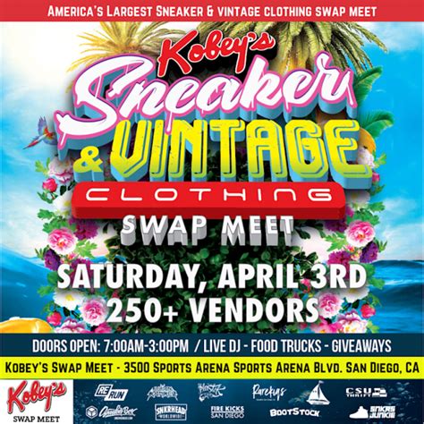 Kobeys Swap Meet Presents Americas Largest Outdoor Sneaker Vintage