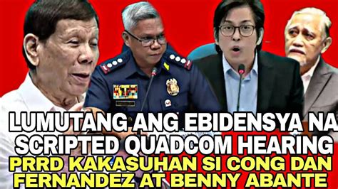 SCRIPTED QUADCOM HEARING IBINULGAR NI COL GRIJALDO INUTUSAN