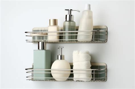 Premium Photo | Effortlessly Organize your Shower Space with the Room ...