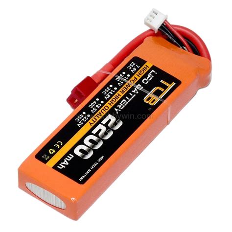 7 4V 2S 2200mAh 25C LiPo Battery Burst 40C T Plug XT60 Option For RC