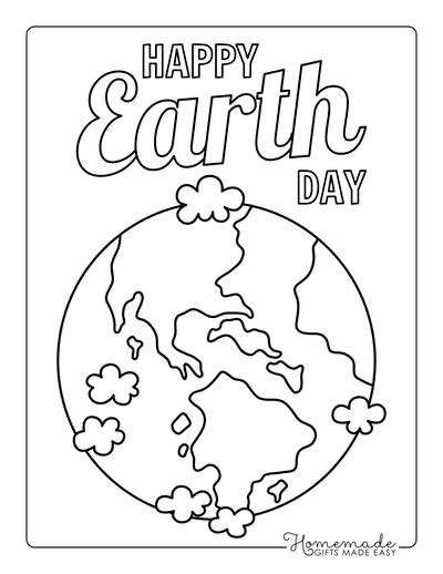 31 Free Earth Day Coloring Pages for Kids & Adults