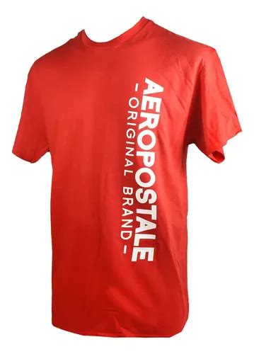 Playera Aeropostale Hombre Grande Varios Modelos Y Colores Meses Sin