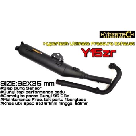 100 ORIGINAL HYPERTECH ULTIMATE BACK PRESSURE EXHAUST Y15ZR Y16 LC135