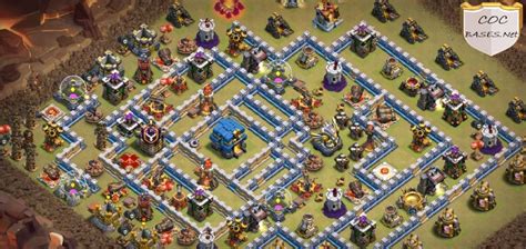 10 Best TH12 Base Links 2022 (War Farming Trophy, Hybrid) - COC Bases