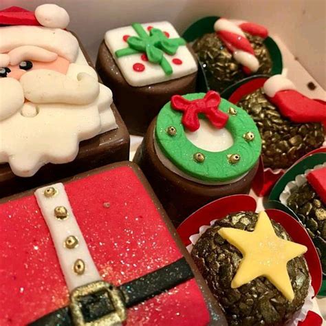 Caixa Chocolatuda Para Presentear No Natal Elo