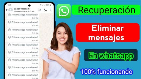 C Mo Leer Mensajes Eliminados En Whatsapp Recuperaci N De