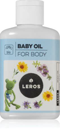 Leros BIO Baby Oil Wild Thyme Marigold Massage Oil For Babys Skin