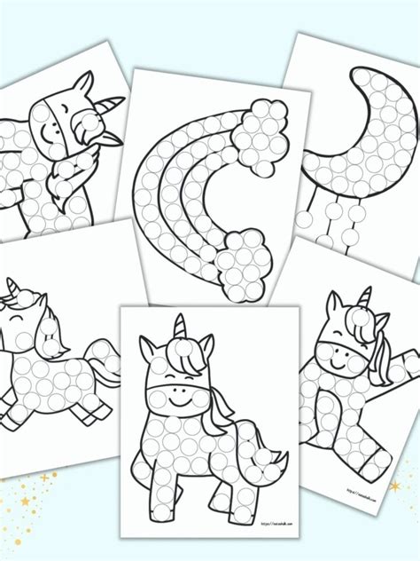 Dot Marker Coloring Pages Archives The Artisan Life