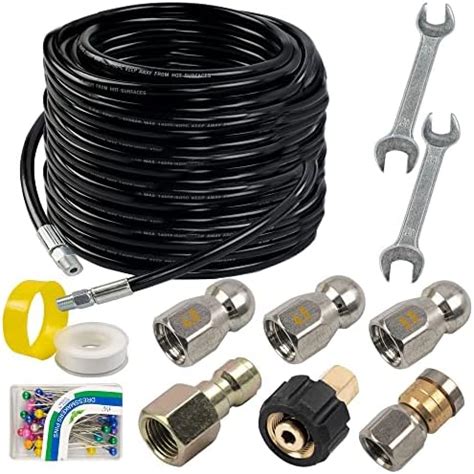 Amazon Tool Daily Sewer Jetter Kit For Pressure Washer Ft Hose