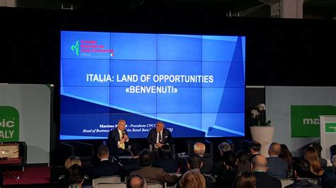 Mapic Italy Moretti CNCC Vorremmo Rompere Gli Schemi E Portare Le