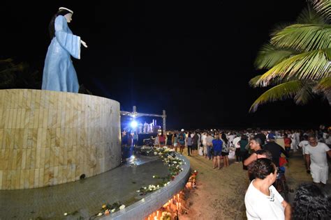 Estátua de Iemanjá Turismo Praia Grande