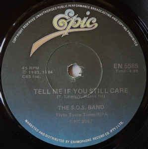 The S O S Band Tell Me If You Still Care 1984 Vinyl Discogs