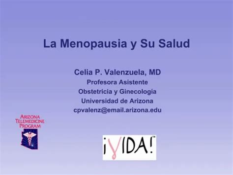 Ppt Menopausia Y Climaterio Powerpoint Presentation Free Download