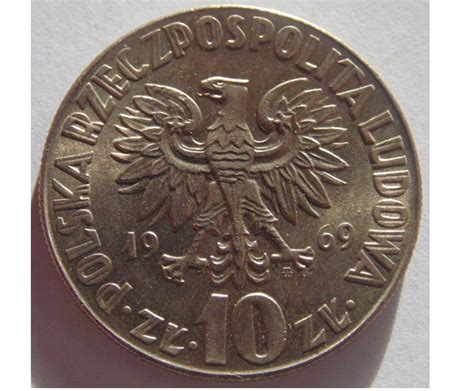 10 ZŁOTYCH 1969 MIKOŁAJ KOPERNIK K48 13781303622 Allegro pl