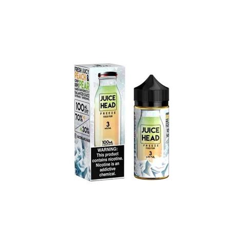 Juice Head Nic Base Ice Series Paradise Pear Peach Pear Freeze