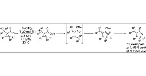 α Alkylidene γ Butyrolactone Formation Via Biotf3 Catalyzed