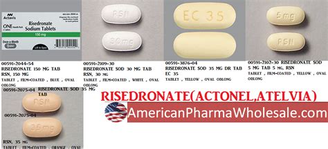 Rx Item Risedronate 35mg 4 Tab By Apotex Pharma Usa Rx49792